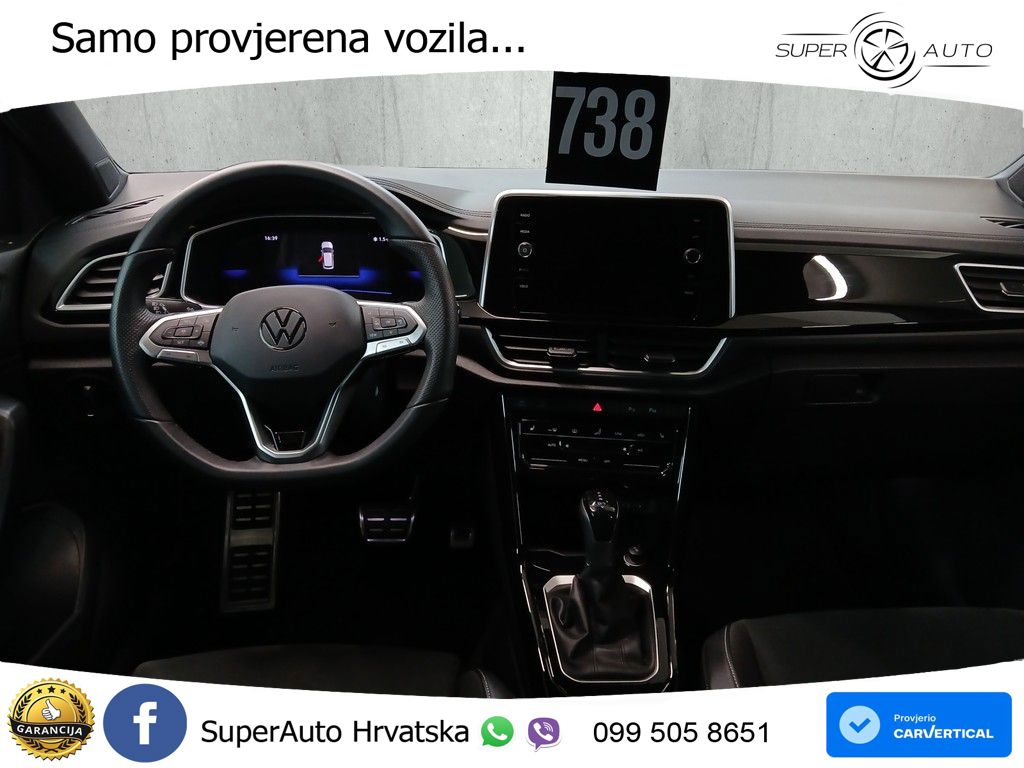 Volkswagen T-Roc 1.5 TSI (150 KS) DSG R-Line LED+GR SJED+ACC