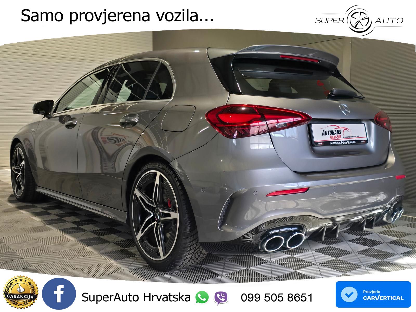 Mercedes-Benz AMG A 45 S 4MATIC+ AMG SPEEDSHIFT DCT 8G