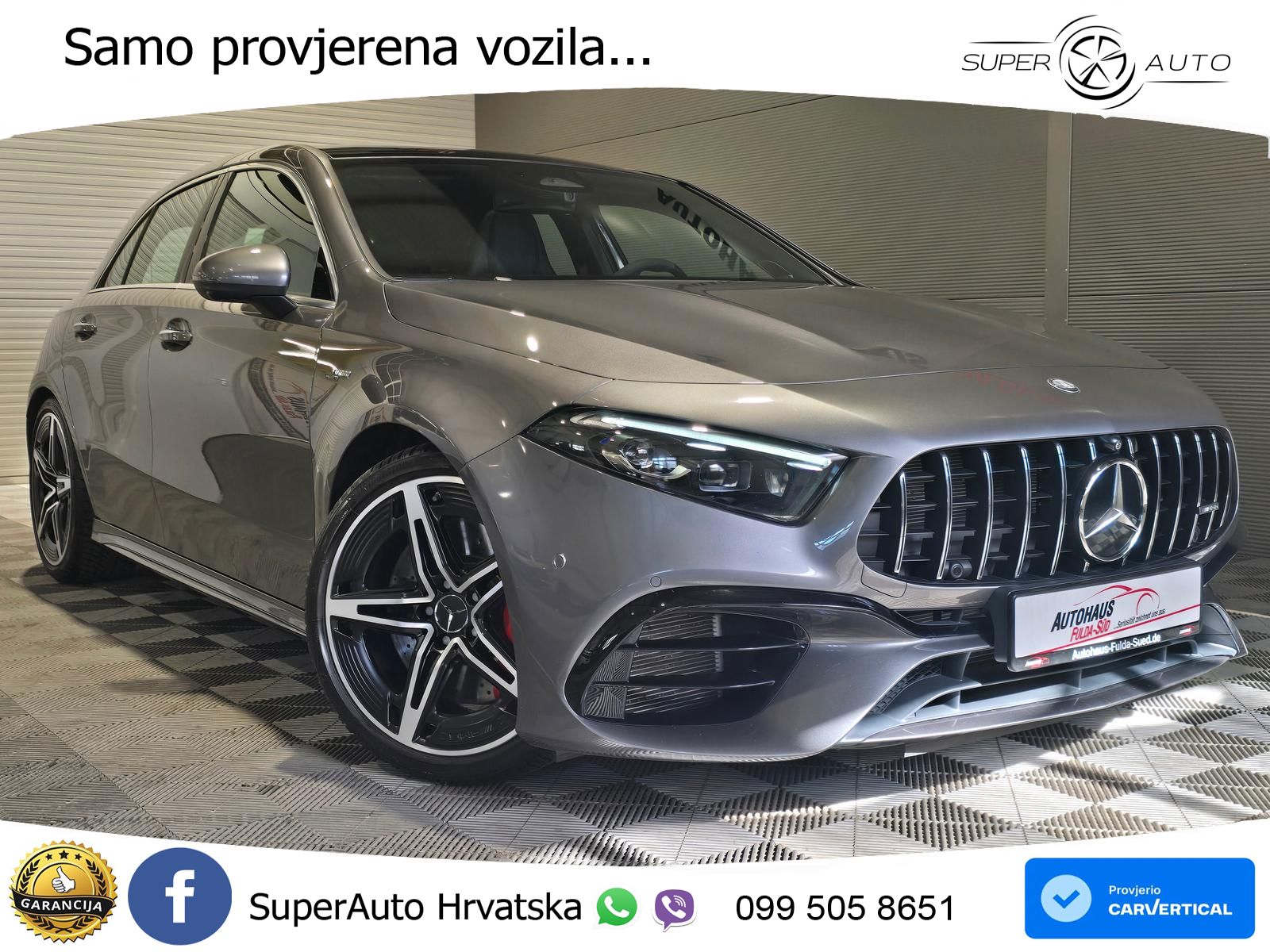 Mercedes-Benz AMG A 45 S 4MATIC+ AMG SPEEDSHIFT DCT 8G