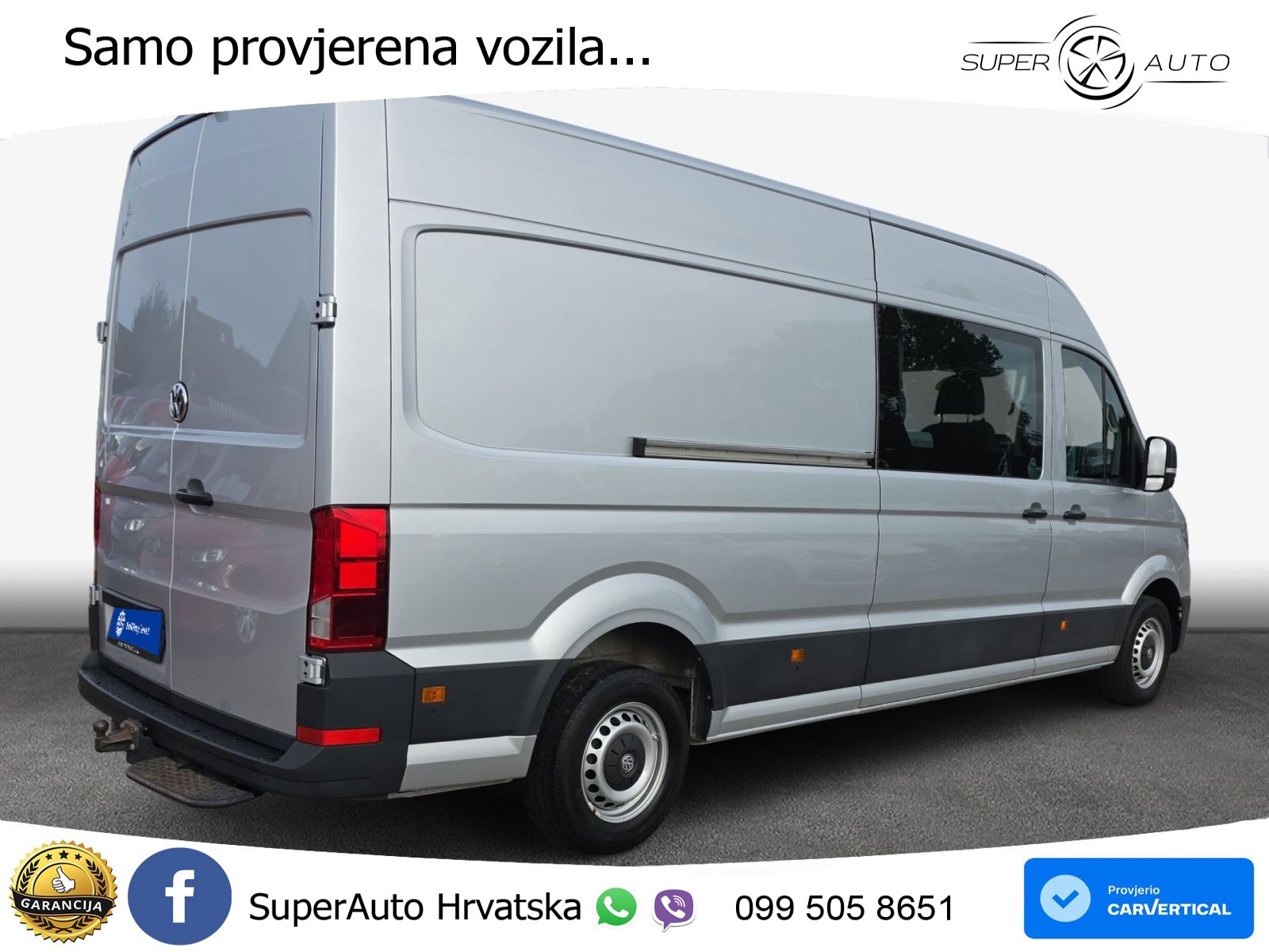 Volkswagen Crafter 35 Kastenwagen Plus HD LR 2.0 TDI DSG RF 177 KS