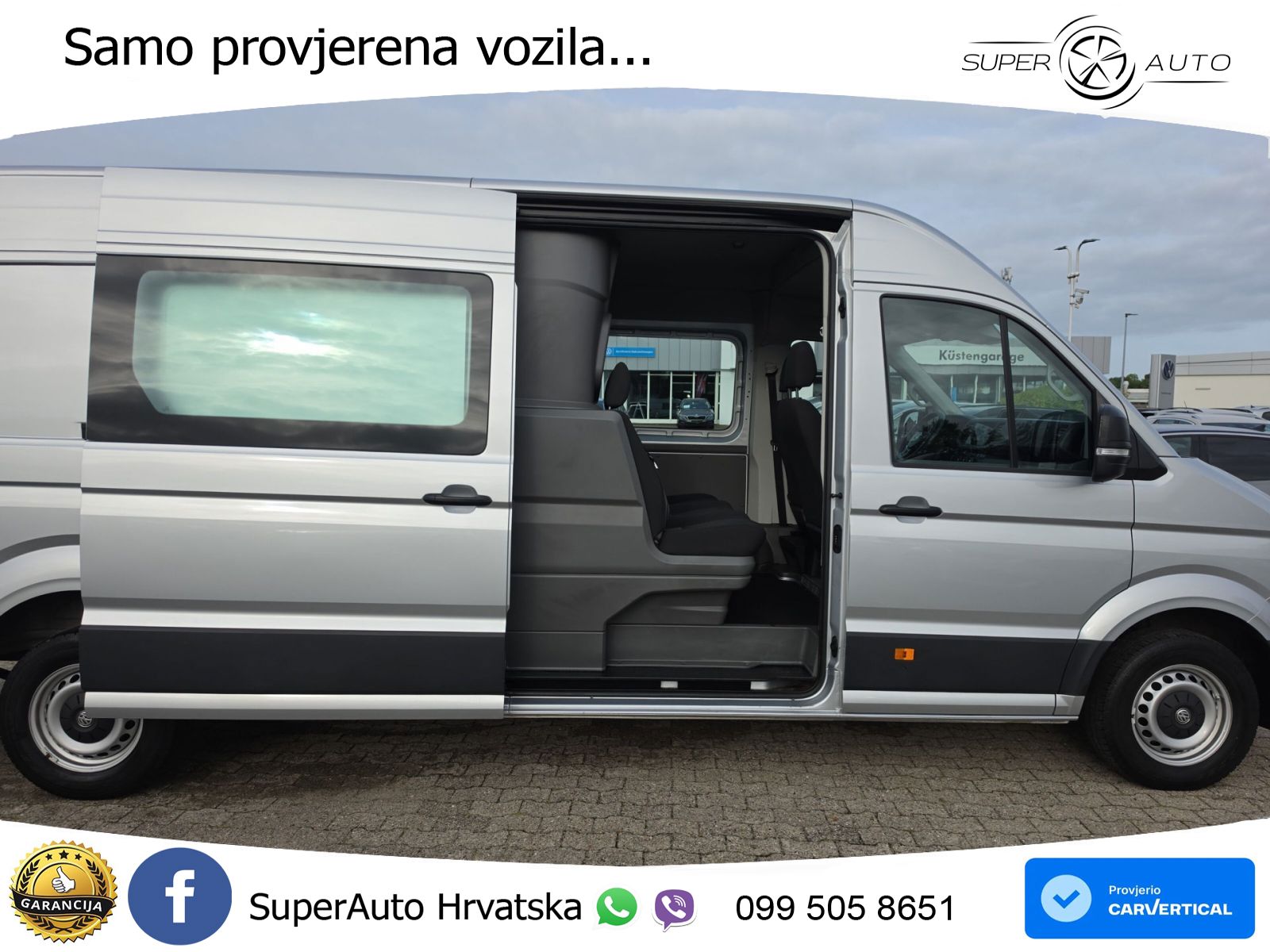Volkswagen Crafter 35 Kastenwagen Plus HD LR 2.0 TDI DSG RF 177 KS