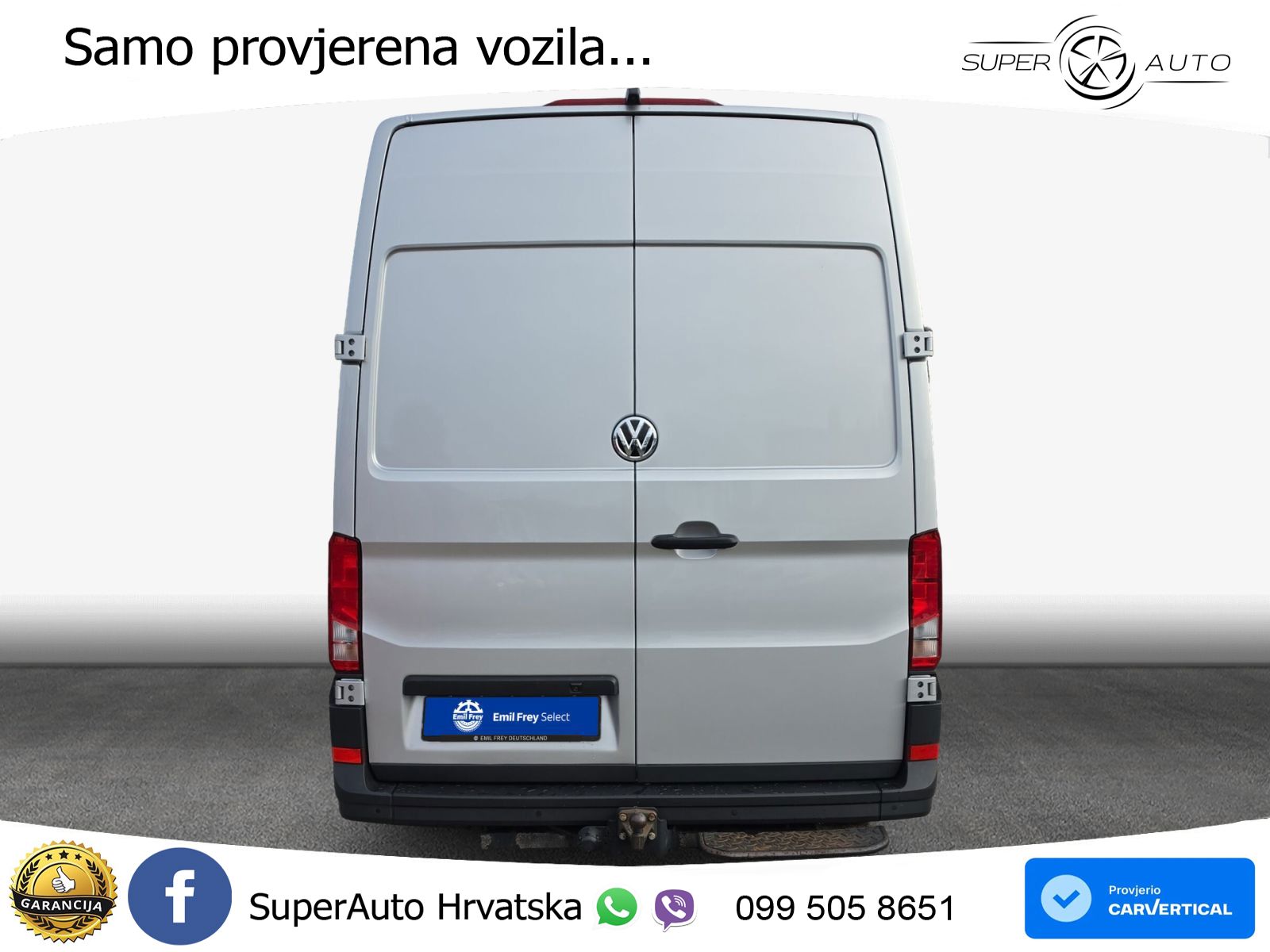 Volkswagen Crafter 35 Kastenwagen Plus HD LR 2.0 TDI DSG RF 177 KS