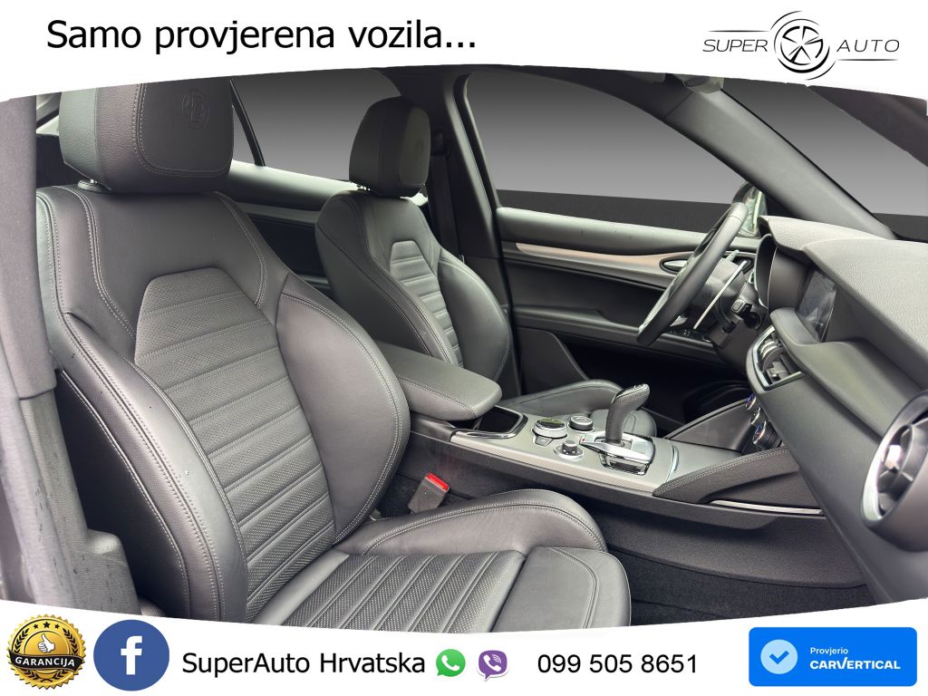 Alfa Romeo Stelvio 2.2 MultiJet II (210 KS) Q4 Automatic LED+GR SJED+ACC