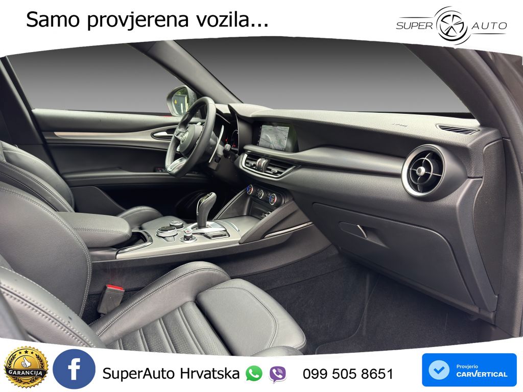 Alfa Romeo Stelvio 2.2 MultiJet II (210 KS) Q4 Automatic LED+GR SJED+ACC