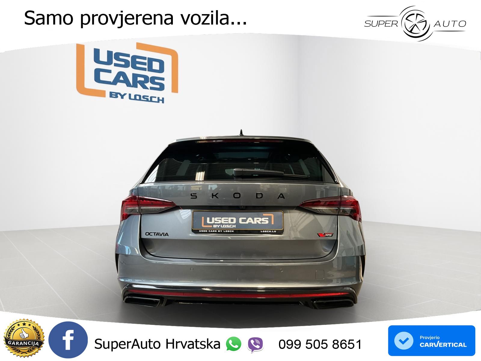 Škoda Octavia Combi RS 2.0 TSI (265 KS) DSG