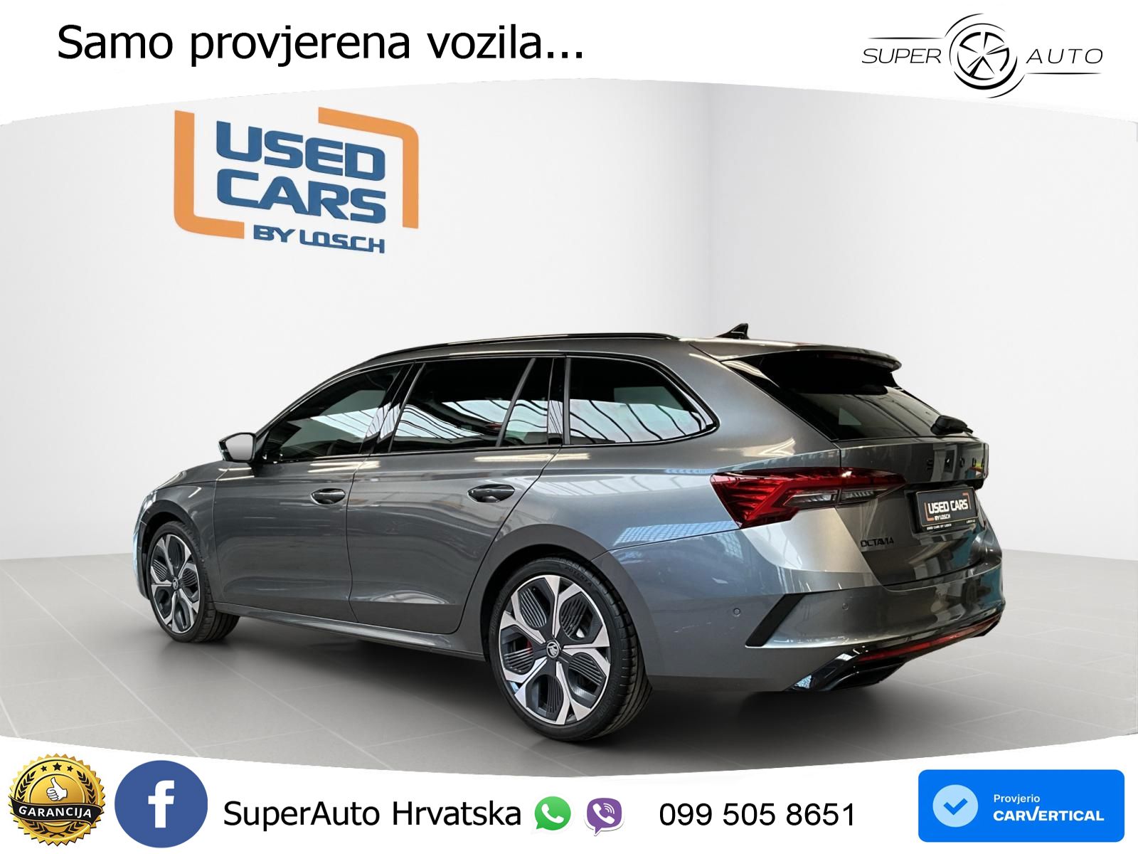 Škoda Octavia Combi RS 2.0 TSI (265 KS) DSG