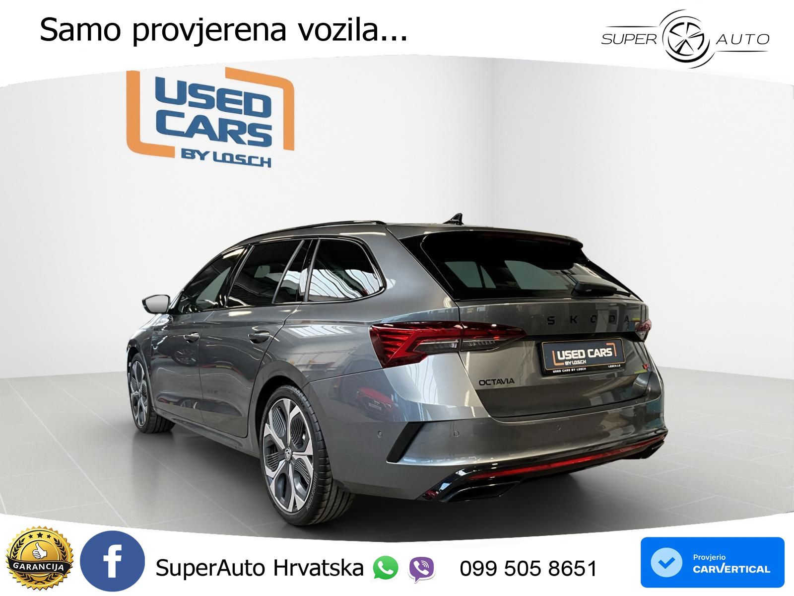 Škoda Octavia Combi RS 2.0 TSI (265 KS) DSG