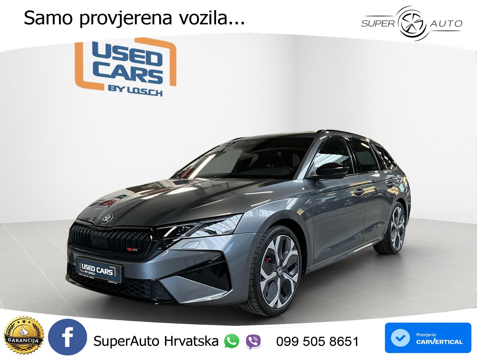 Škoda Octavia Combi RS 2.0 TSI (265 KS) DSG