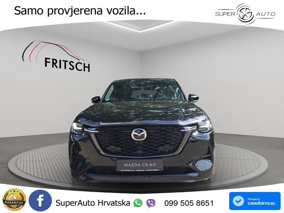 Mazda CX-60 3.3 e-Skyactiv D (254 KS) AWD Automatic MATRIX+GR SJED+KAM