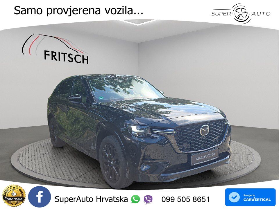 Mazda CX-60 3.3 e-Skyactiv D (254 KS) AWD Automatic MATRIX+GR SJED+KAM