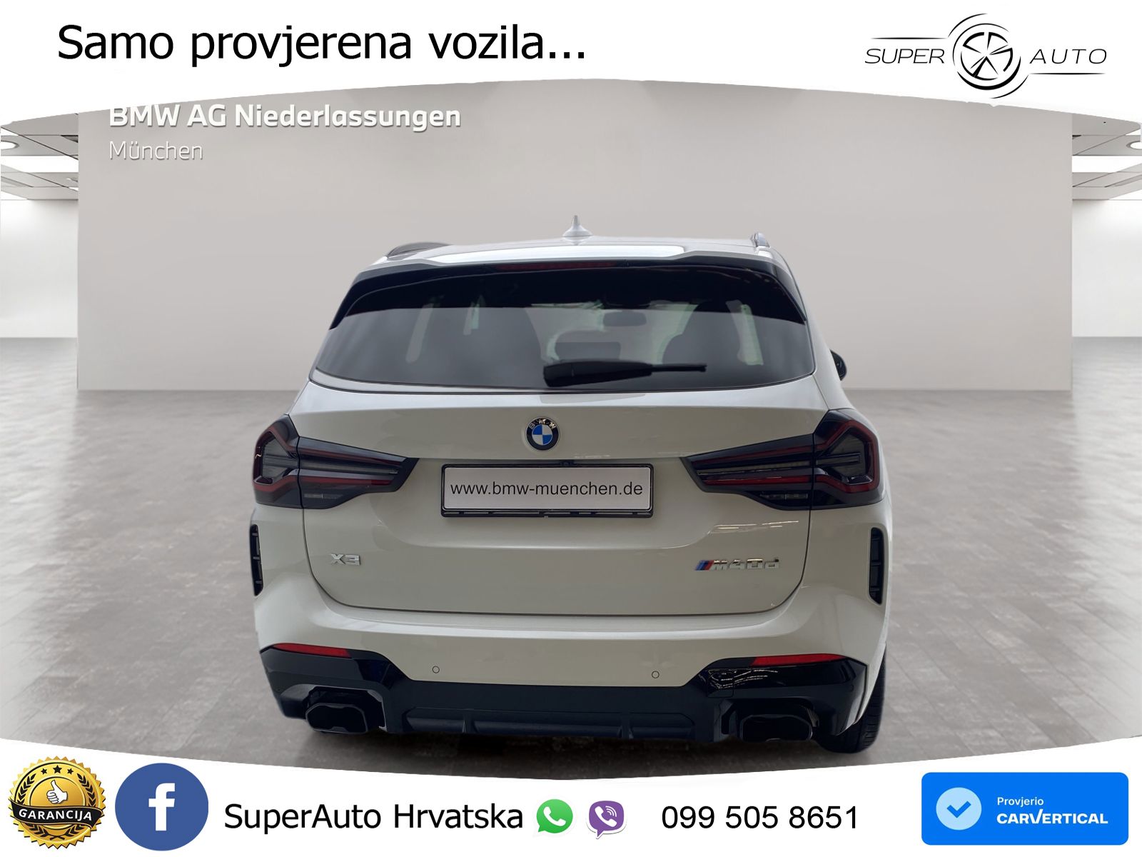 BMW X3 M40d xDrive Steptronic