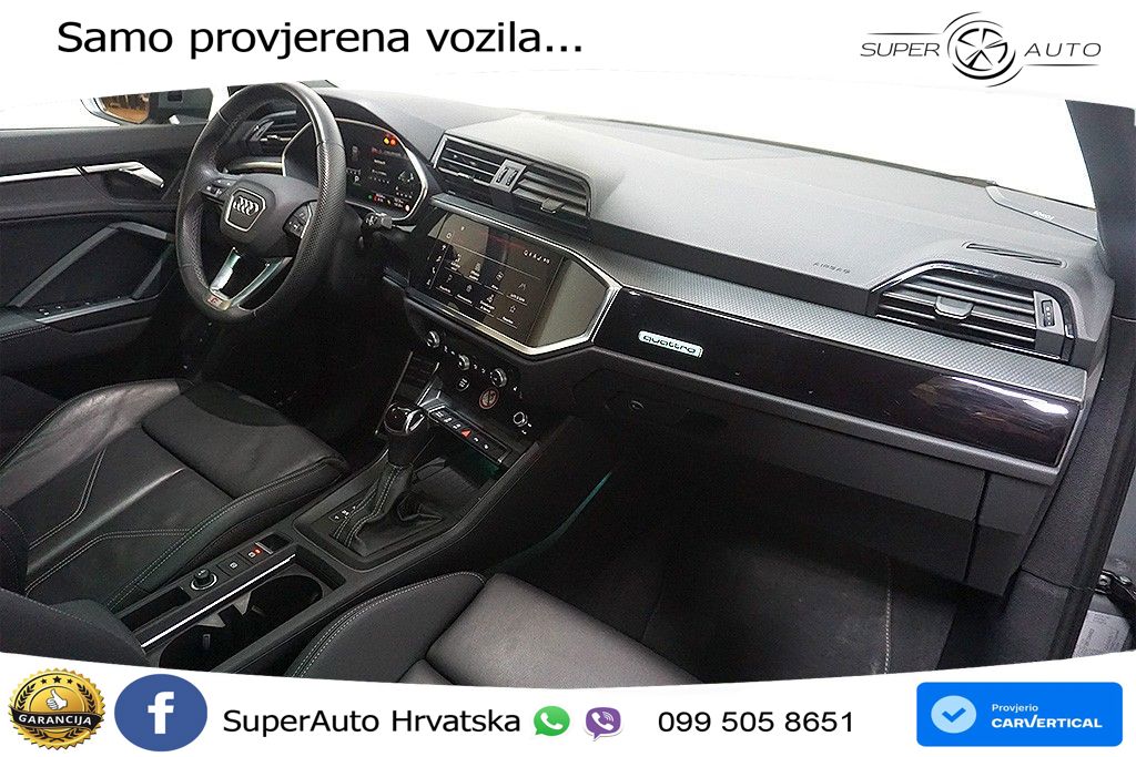 Audi Q3 40 TFSI (190 KS) quattro S tronic MATRIX+GR SJED+KAM