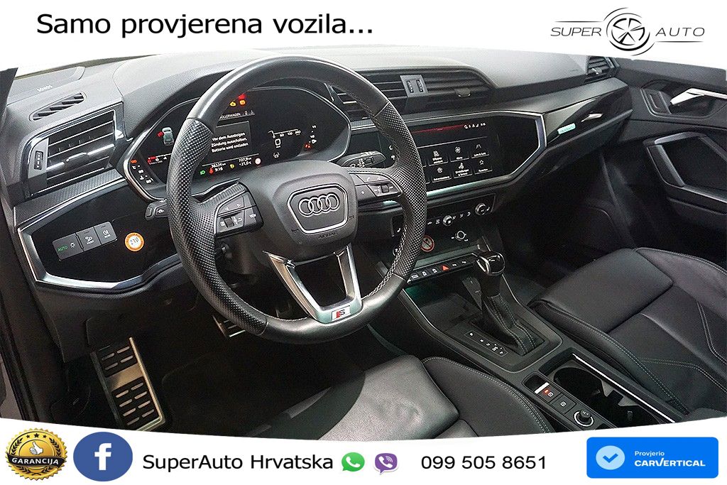 Audi Q3 40 TFSI (190 KS) quattro S tronic MATRIX+GR SJED+KAM