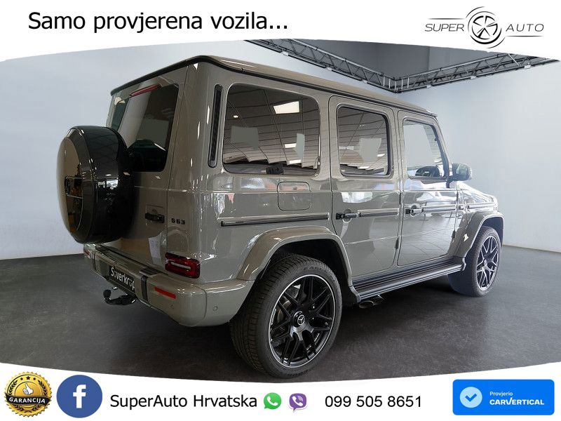 Mercedes AMG G 63 Long V8 (585 KS) 4MATIC 9G-TRONIC AMG SPEEDSHIFT TCT LED+ACC