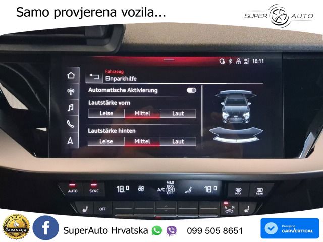 Audi A3 Limuzina 35 TFSI (150 KS) S tronic advanced LED+GR SJED+ACC
