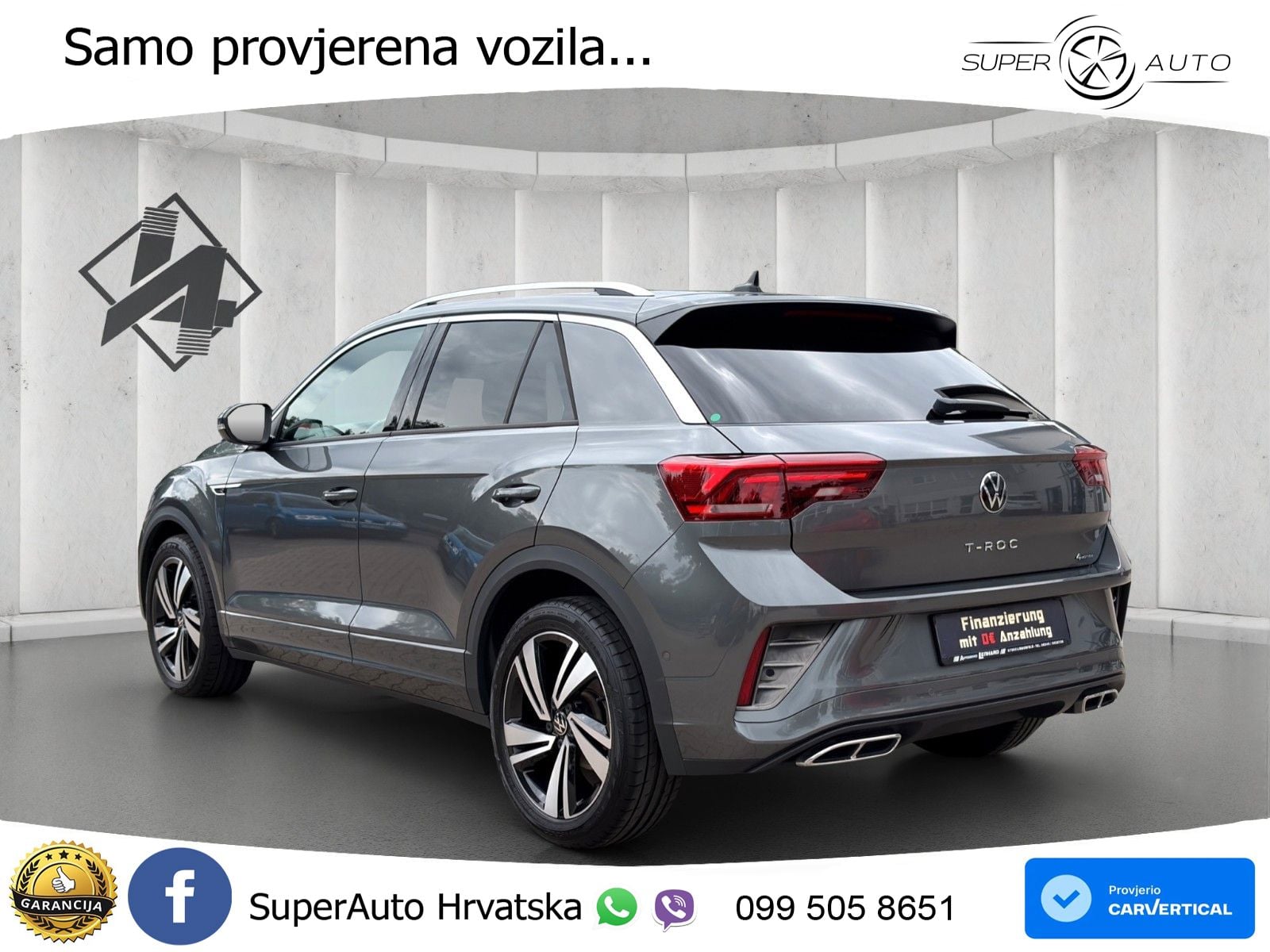 Volkswagen T-Roc I 2.0 TSI (190 KS) 4M DSG LED+GR SJED+ACC