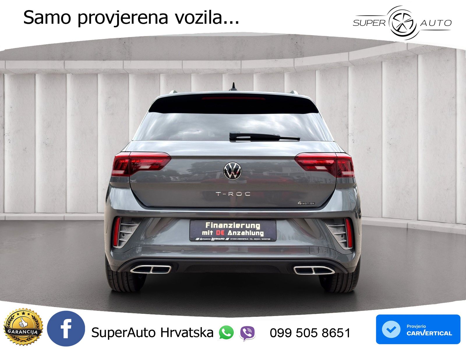 Volkswagen T-Roc I 2.0 TSI (190 KS) 4M DSG LED+GR SJED+ACC
