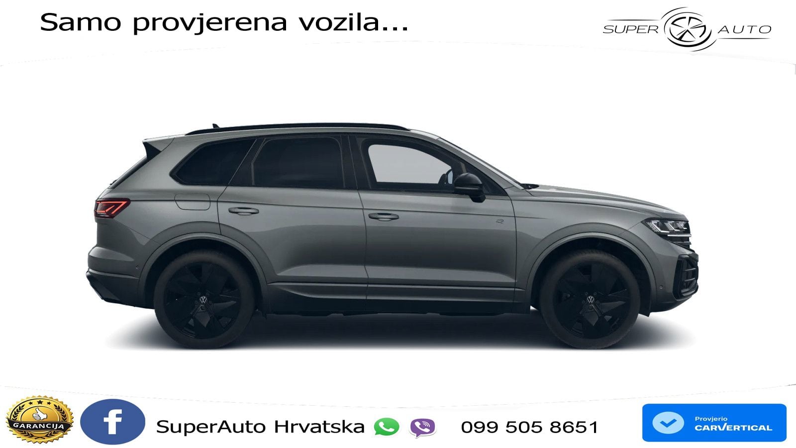 Volkswagen Touareg 3.0 V6 TDI (286 KS) 4MOTION Tiptronic ZRAČNI+ACC+GR SJED+KAM+PANO