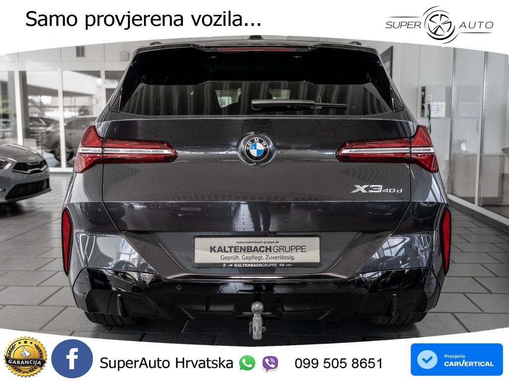 BMW X3 40d xDrive Steptronic M Sport ACC+GR SJED+360+PANO