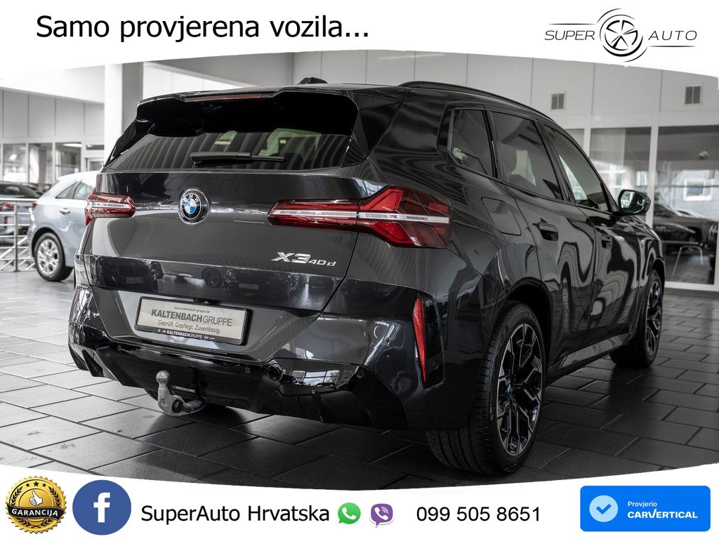 BMW X3 40d xDrive Steptronic M Sport ACC+GR SJED+360+PANO