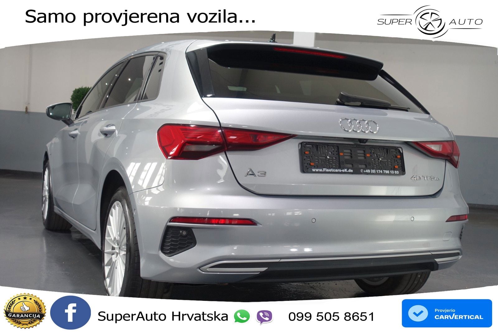 Audi A3 40 TFSIe (204 KS) S tronic advanced