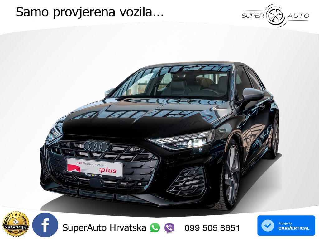 Audi S3 2.0 TFSI (333 KS) quattro S tronic LED+GR SJED+ACC