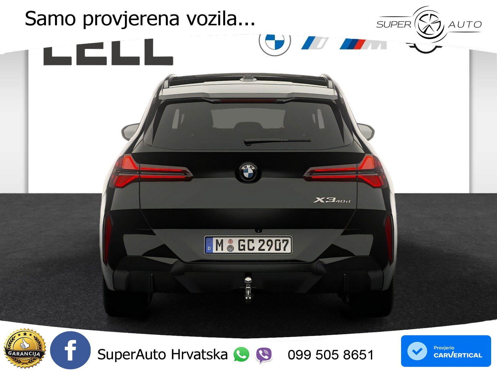 BMW X3 40d xDrive Steptronic M Sport LED+GR SJED+ACC
