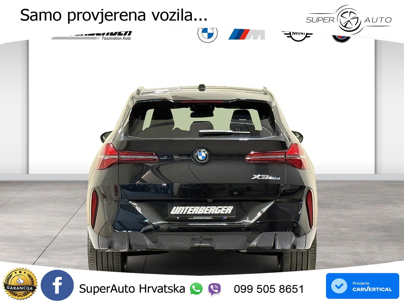 BMW X3 40d xDrive Steptronic M Sport LED+GR SJED+ACC