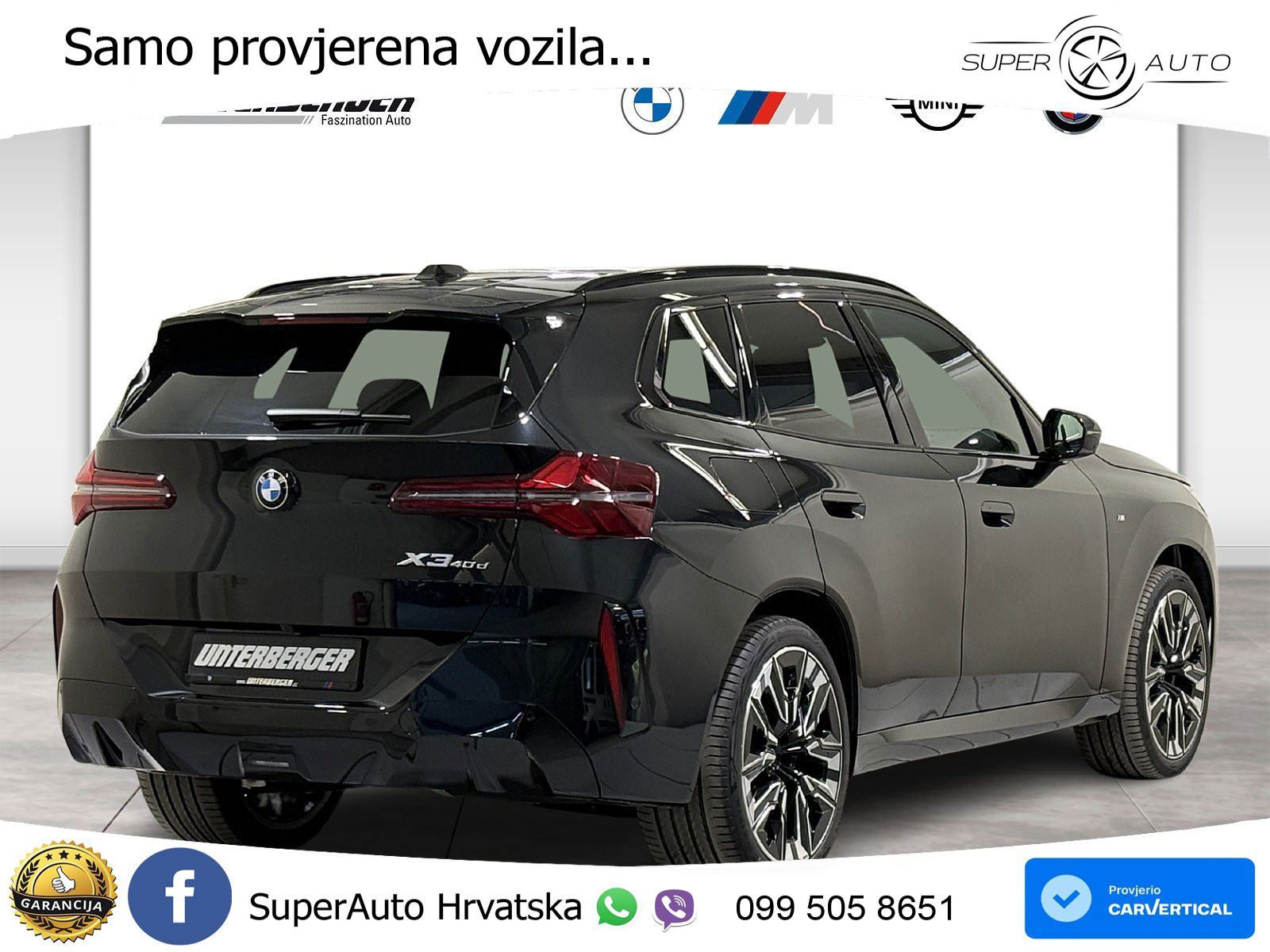 BMW X3 40d xDrive Steptronic M Sport LED+GR SJED+ACC