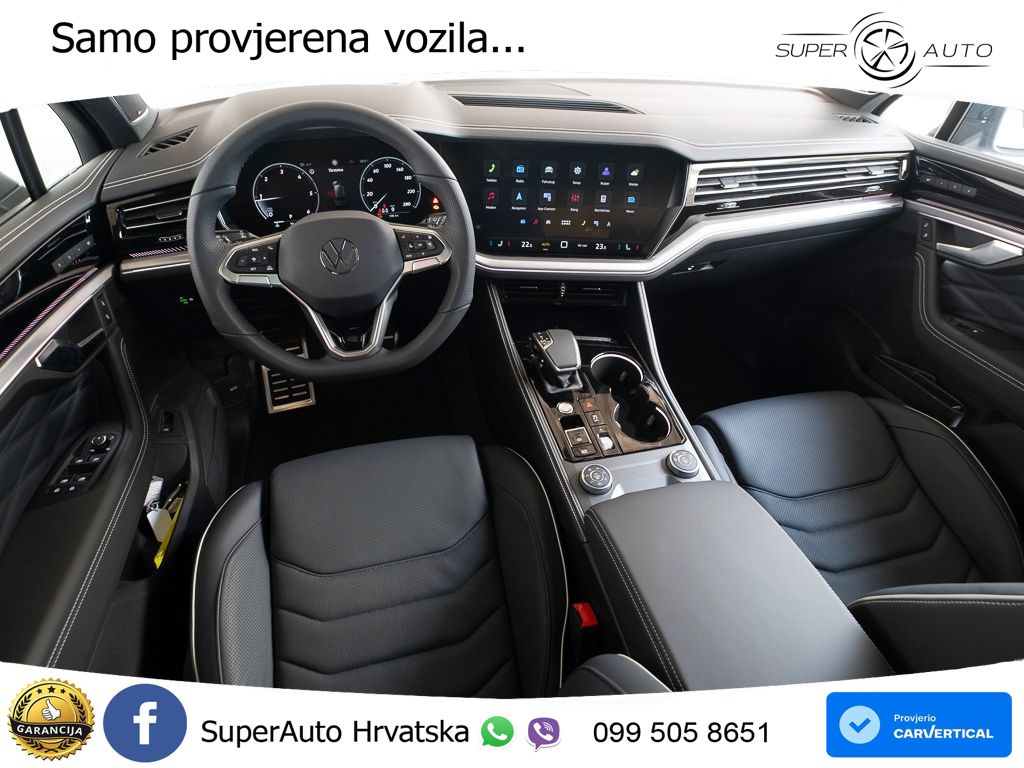 Volkswagen Touareg 3.0 V6 TDI (286 KS) 4MOTION Tiptronic ZRAČNI+ACC+GR SJED+KAM+PANO