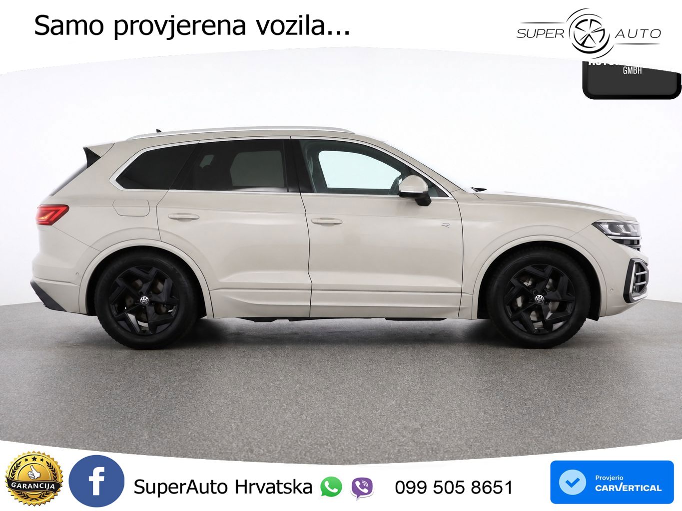 Volkswagen Touareg 3.0 V6 TDI (231 KS) 4MOTION Tiptronic R-Line ZRAČNI+ACC+4xGR SJED+KAM