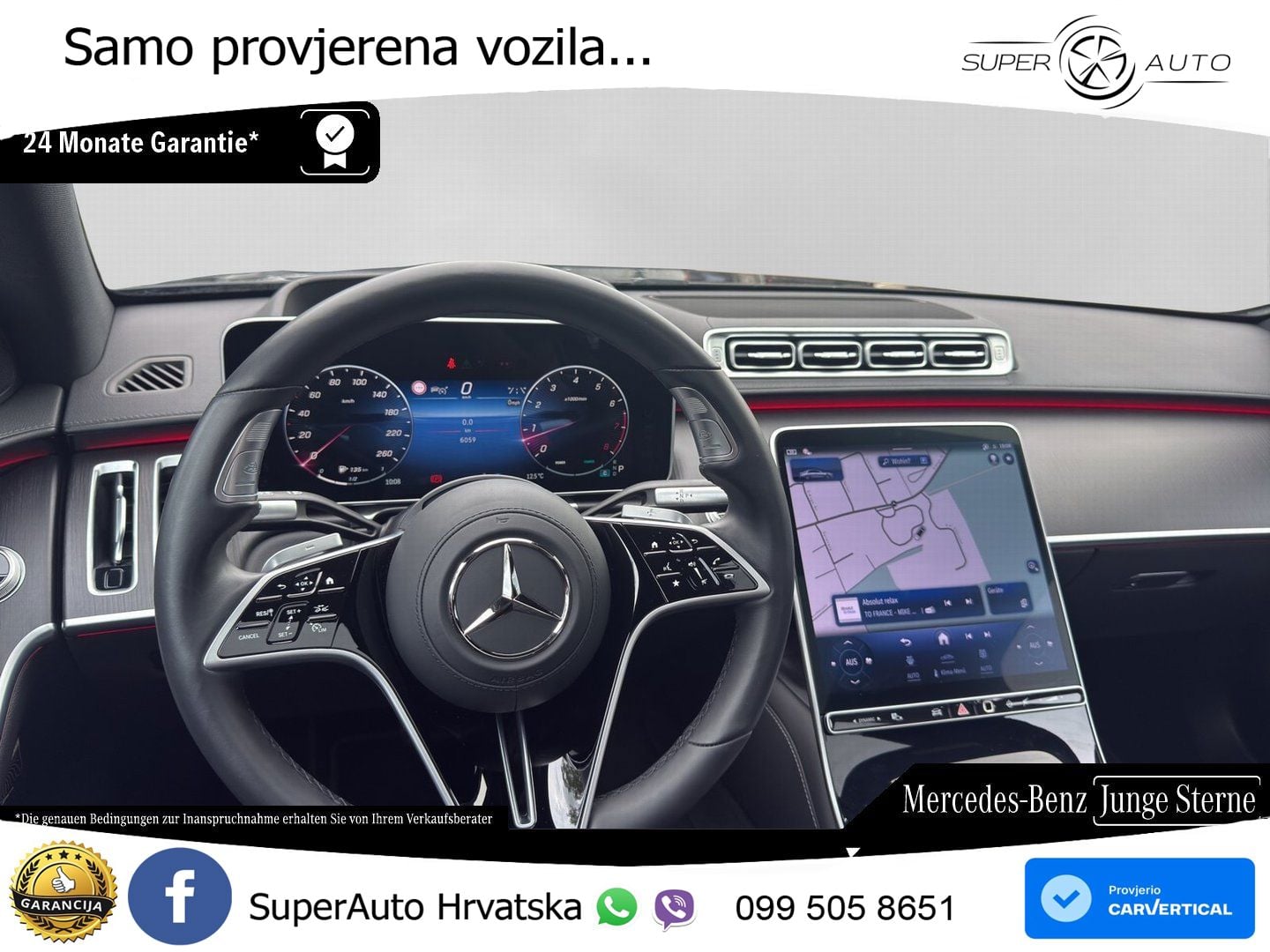 Mercedes S 500 (449 KS) EQ Boost 4MATIC 9G-TRONIC AMG ACC+HEAD+4xGR SJED+360+PANO