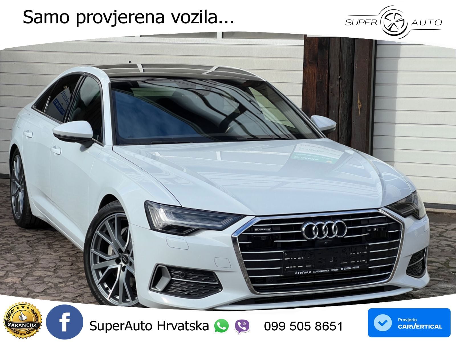 Audi A6 50 TDI V6 (286 KS) quattro tiptronic LED+GR SJED+ACC