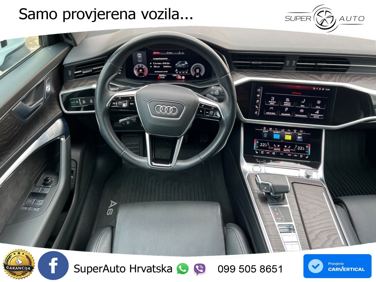Audi A6 50 TDI V6 (286 KS) quattro tiptronic LED+GR SJED+ACC