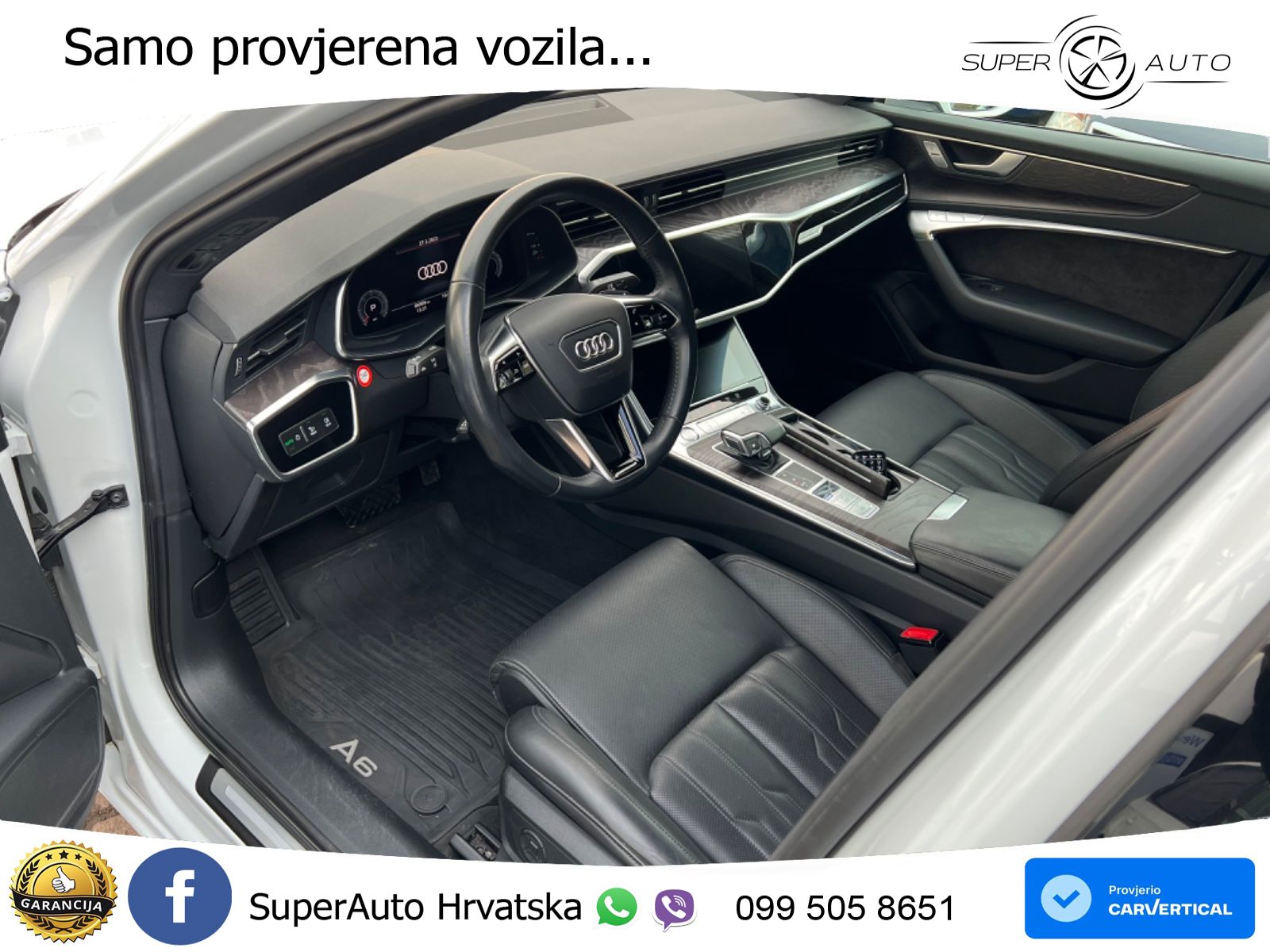 Audi A6 50 TDI V6 (286 KS) quattro tiptronic LED+GR SJED+ACC