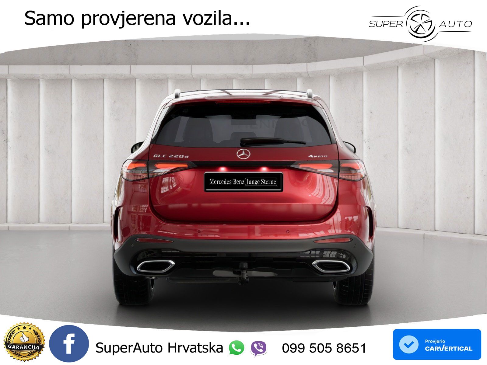 Mercedes GLC 220d (197 KS) 4MATIC 9G-TRONIC AMG LED+GR SJED+ACC