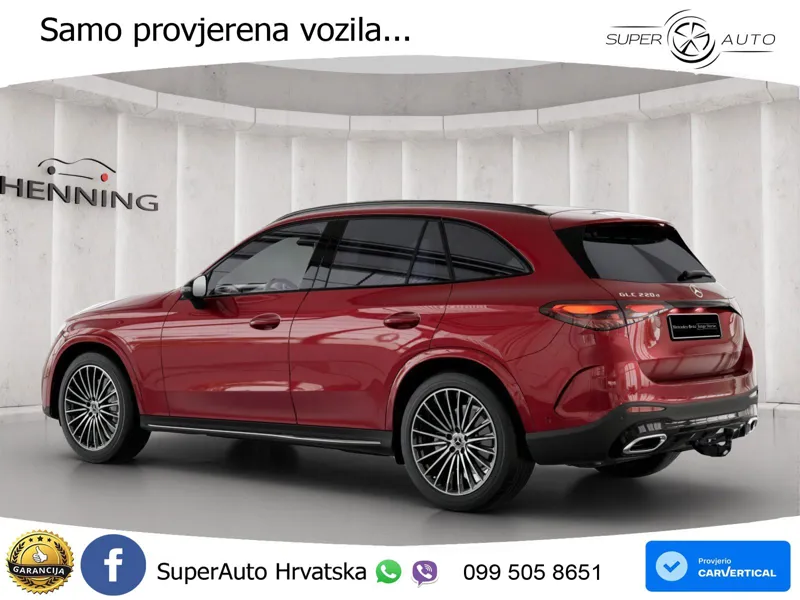 Mercedes GLC 220d (197 KS) 4MATIC 9G-TRONIC AMG LED+GR SJED+ACC