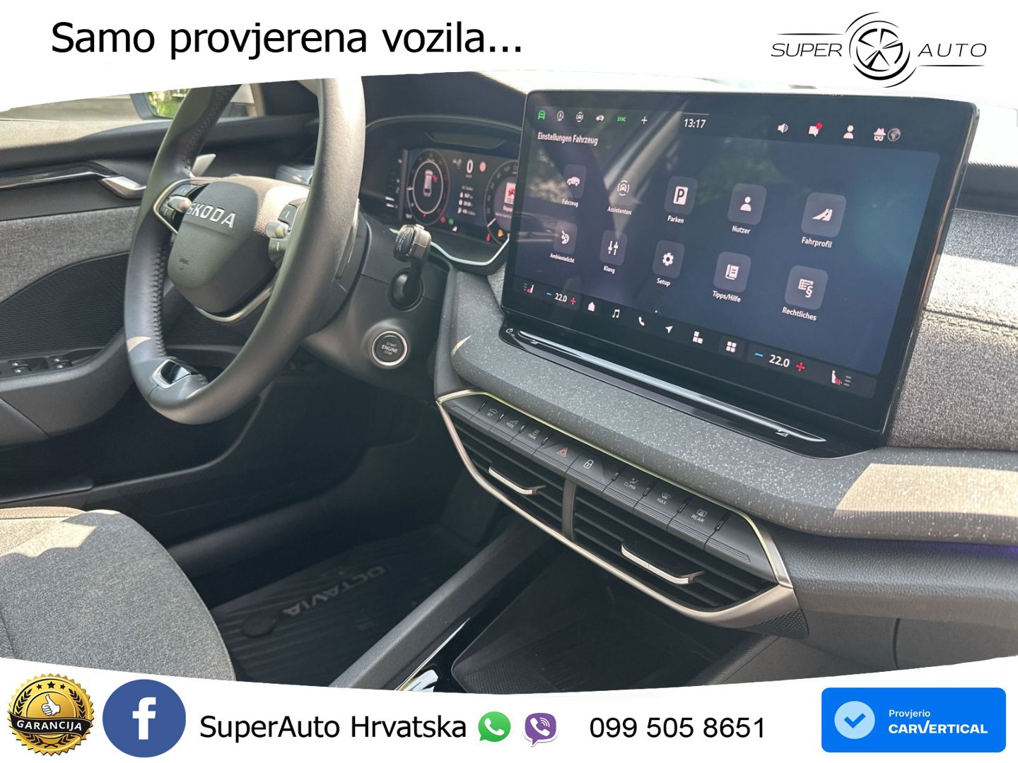Škoda Octavia Combi 2.0 TDI (150 KS) DSG MATRIX+GR SJED+KAM