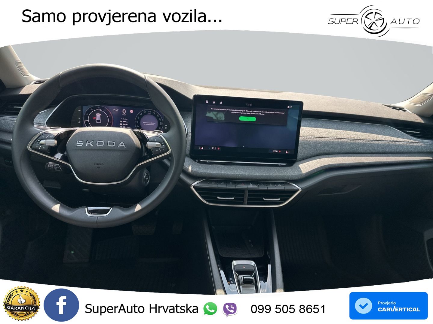 Škoda Octavia Combi 2.0 TDI (150 KS) DSG MATRIX+GR SJED+KAM