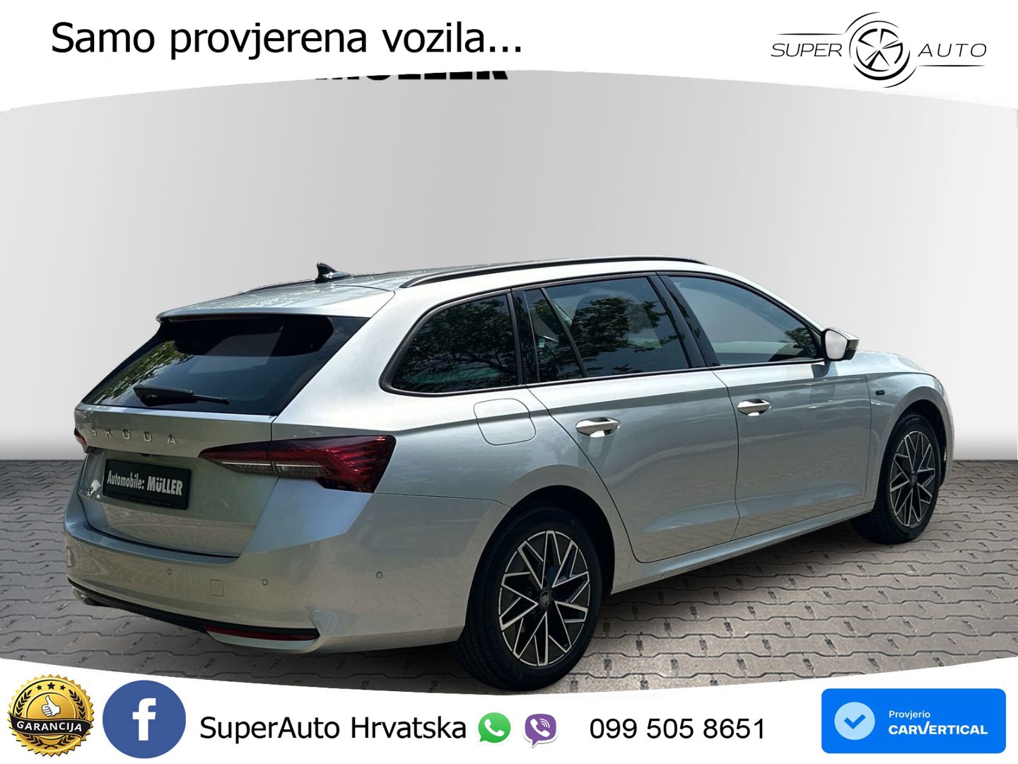 Škoda Octavia Combi 2.0 TDI (150 KS) DSG MATRIX+GR SJED+KAM