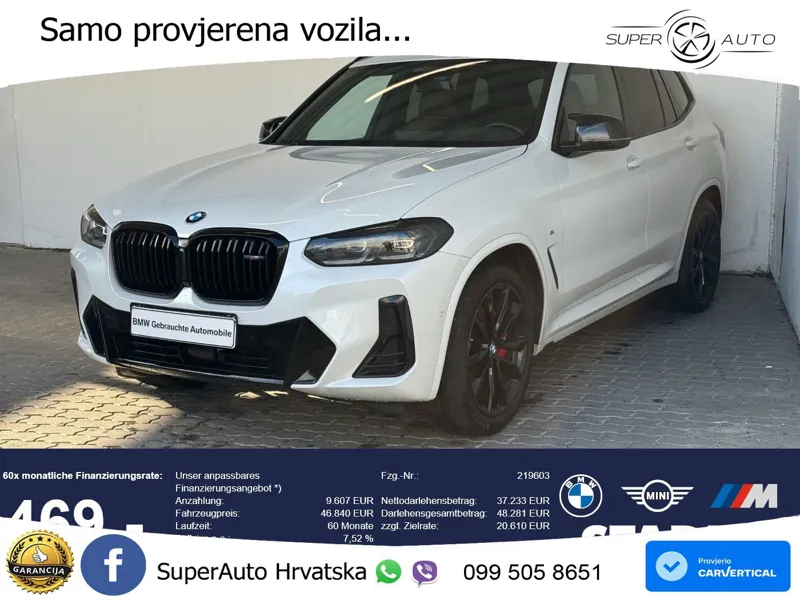 BMW X3 M40d xDrive Steptronic LED+GR SJED+ACC