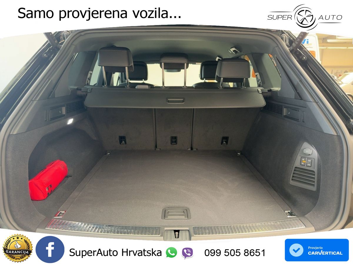 Volkswagen Touareg 3.0 V6 TDI (286 KS) 4MOTION Tiptronic ZRAČNI+ACC+4xGR SJED+KAM