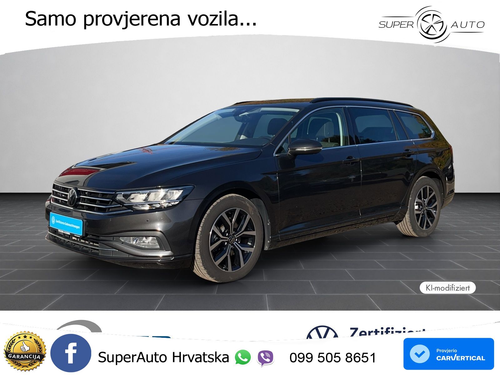 Volkswagen Passat Variant 2.0 TDI (150 KS) DSG Business LED+GR SJED+ACC
