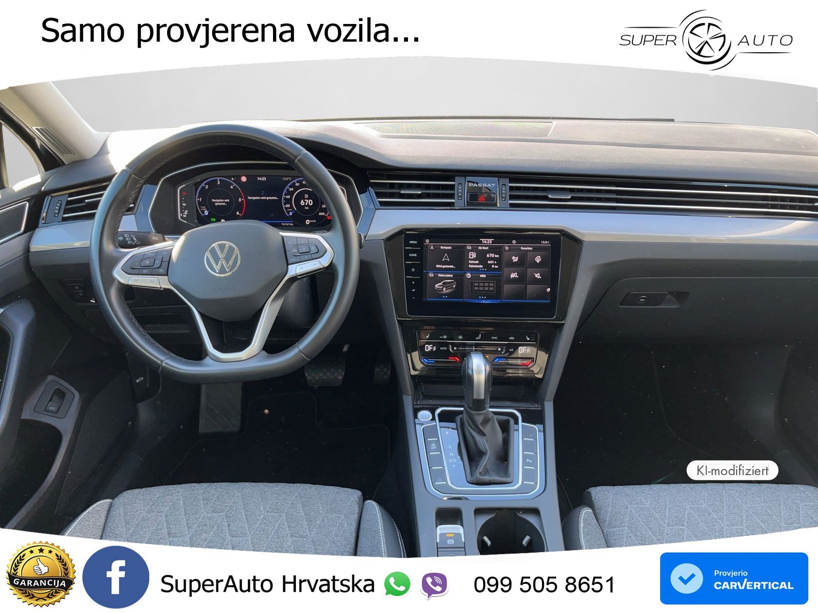 Volkswagen Passat Variant 2.0 TDI (150 KS) DSG Business LED+GR SJED+ACC