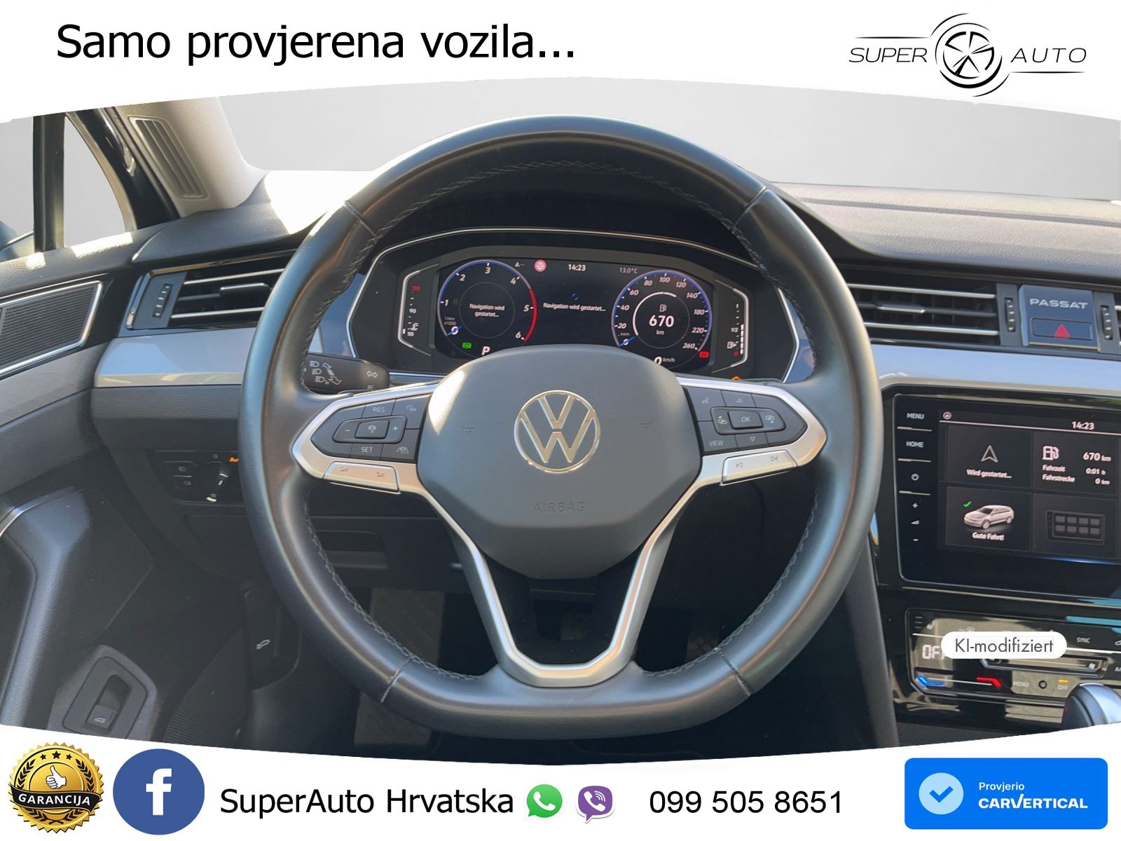 Volkswagen Passat Variant 2.0 TDI (150 KS) DSG Business LED+GR SJED+ACC