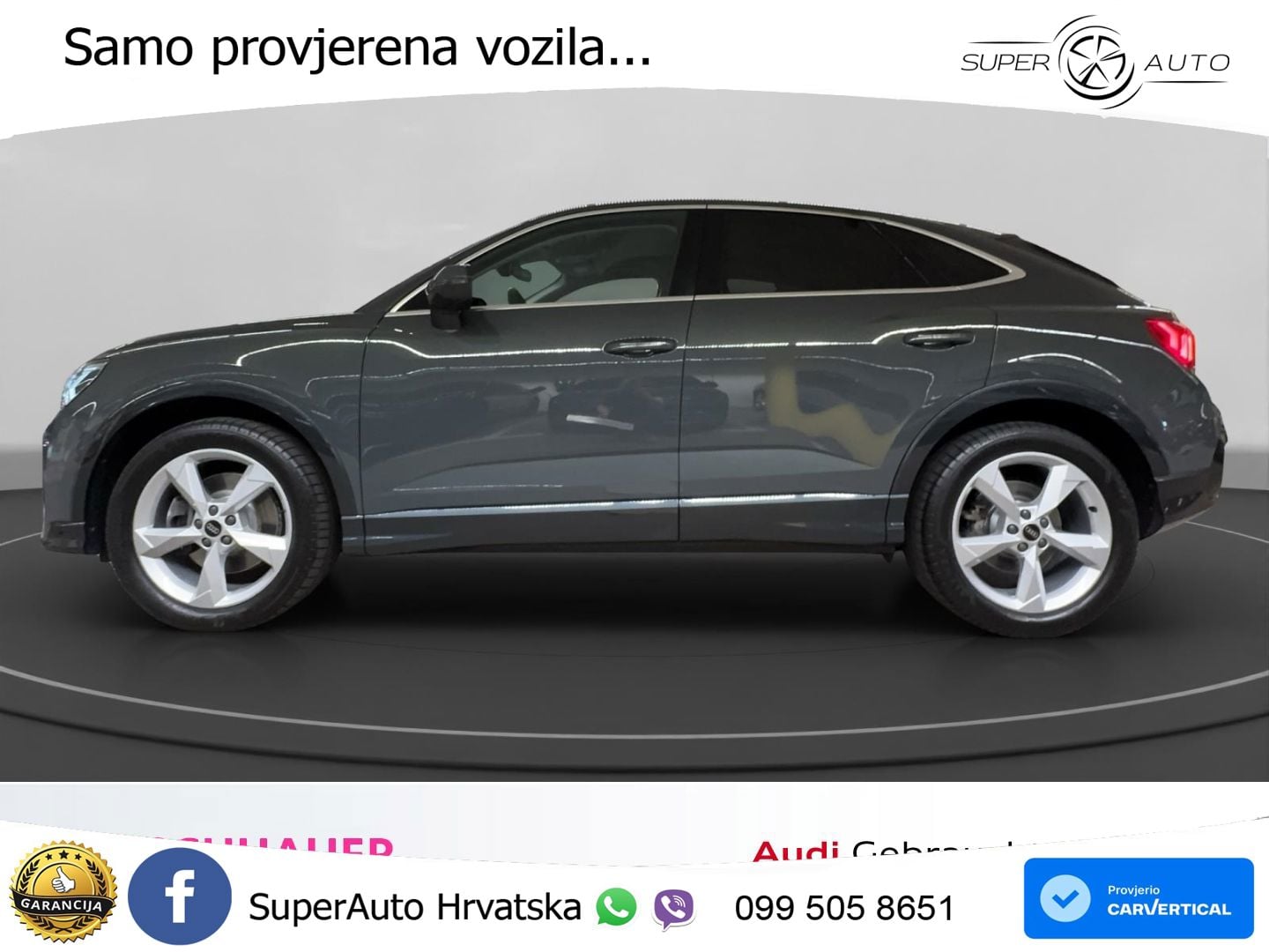 Audi Q3 Sportback 40 TDI (200 KS) quattro S tronic LED+ACC