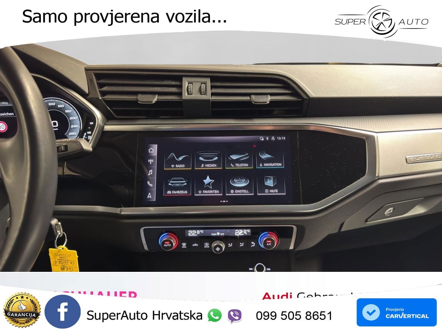 Audi Q3 Sportback 40 TDI (200 KS) quattro S tronic LED+ACC