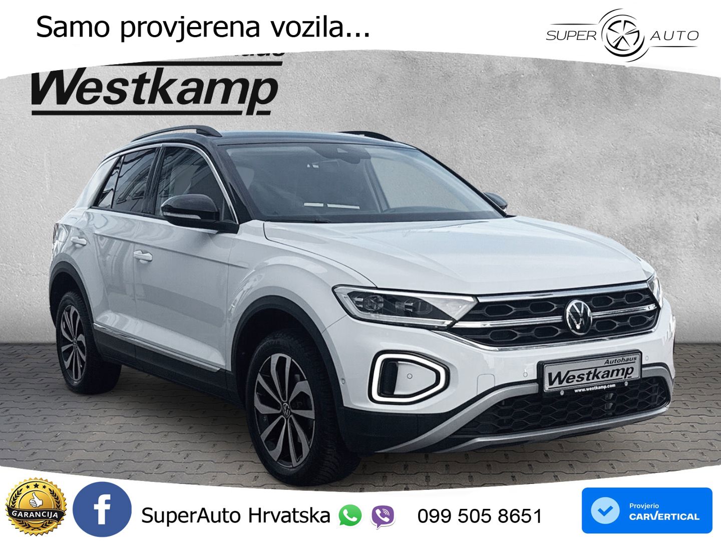 Volkswagen T-Roc 1.5 TSI (150 KS) DSG LED+GR SJED+ACC