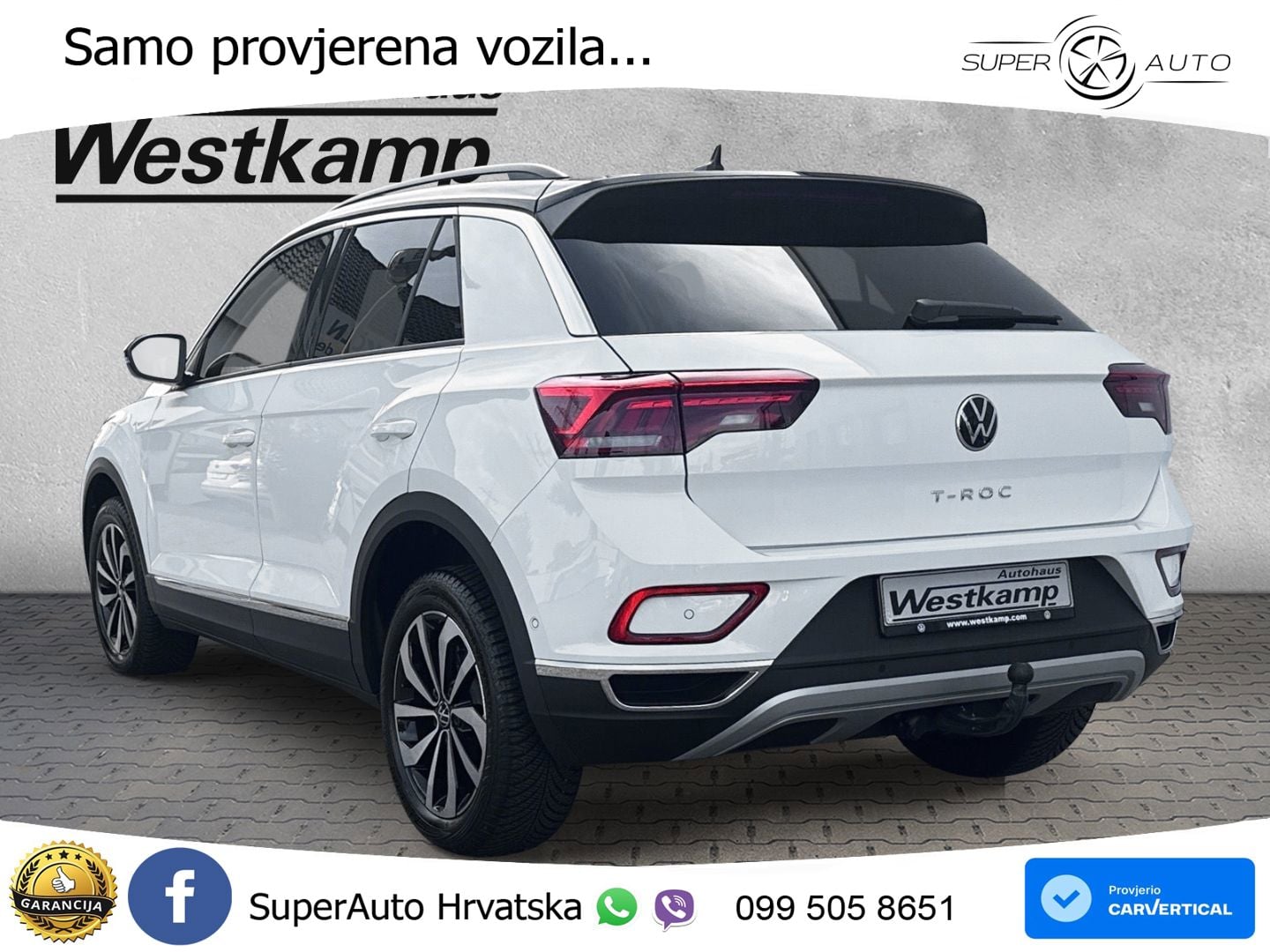 Volkswagen T-Roc 1.5 TSI (150 KS) DSG LED+GR SJED+ACC