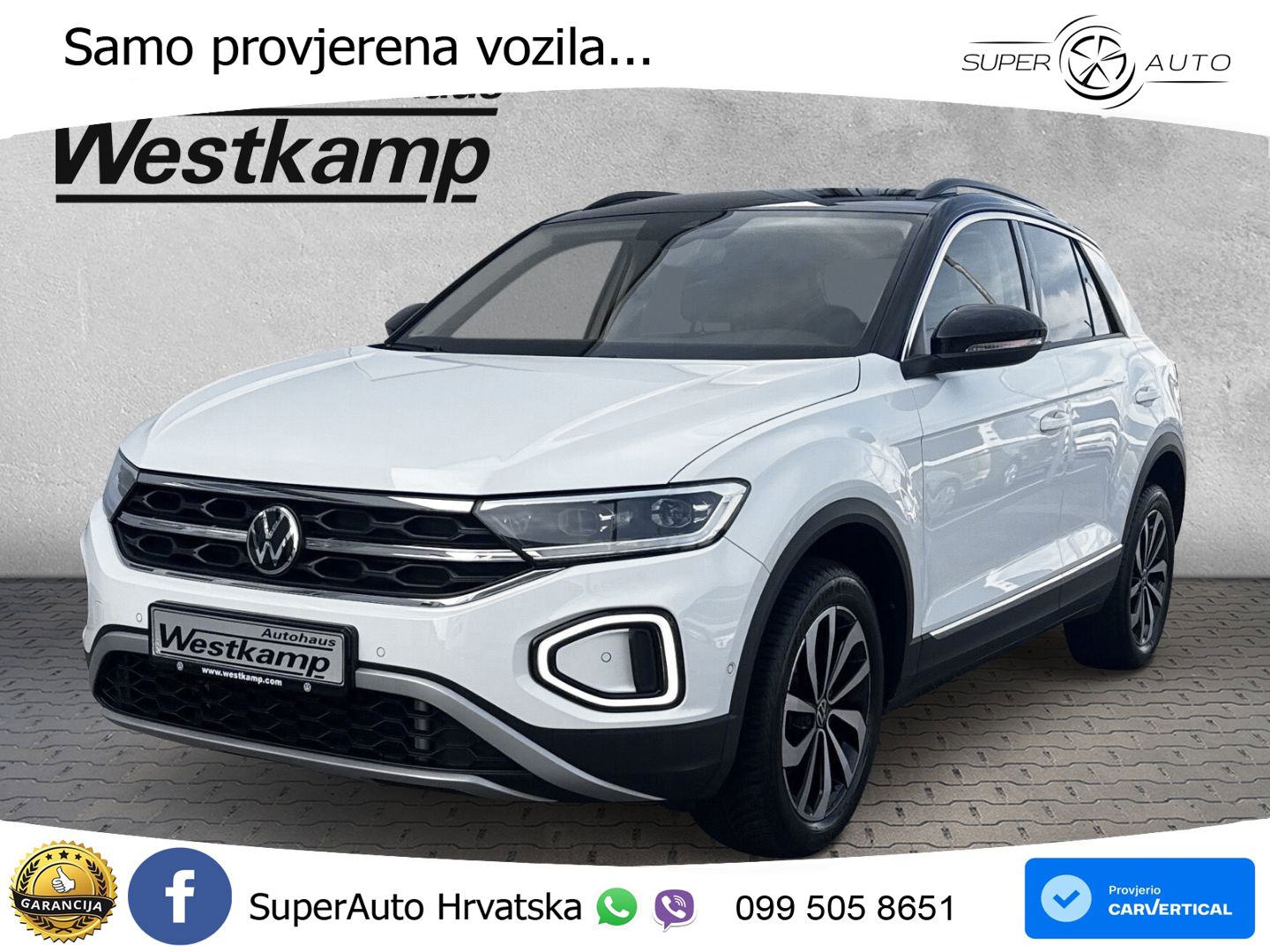 Volkswagen T-Roc 1.5 TSI (150 KS) DSG LED+GR SJED+ACC